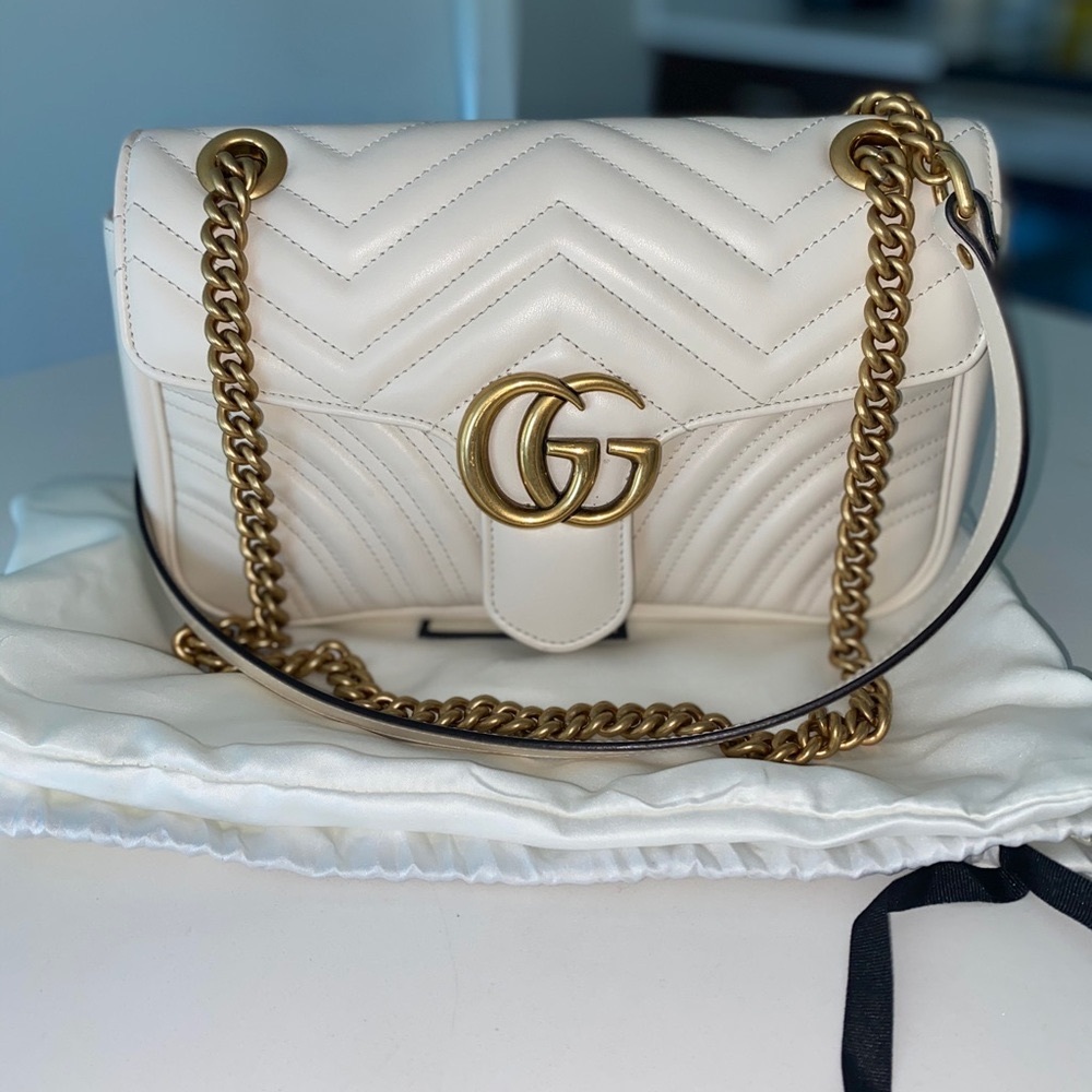 Gucci GG marmont leather purse